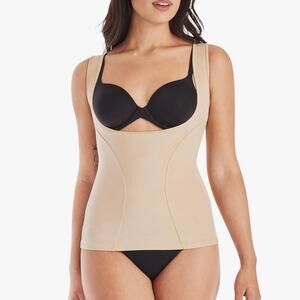 Maidenform  Firm Control Shapewear Wear-Your-Own-Bra Torsette Nude Size XXL